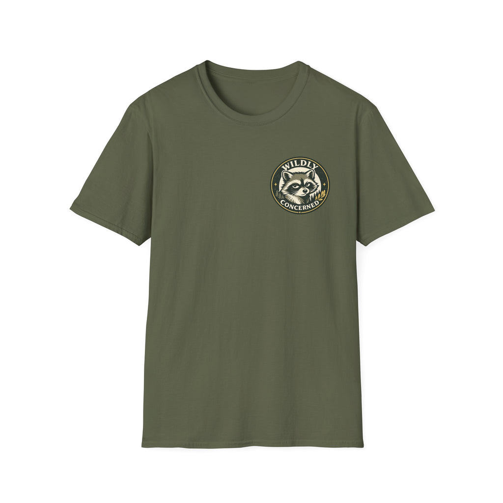 Wildly Concerned Small Brand Logo Tee