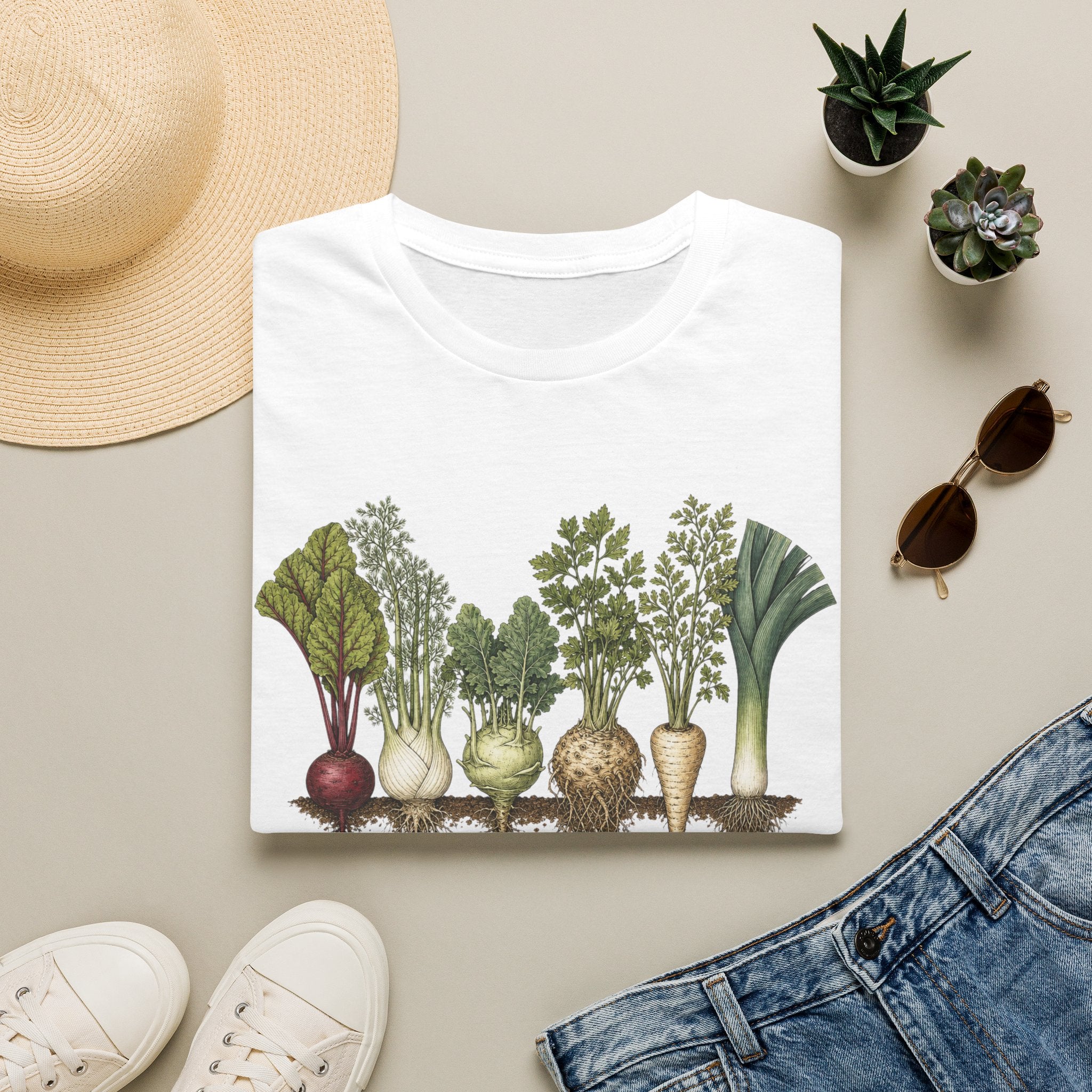 Crop Top Looking Leafy Tee