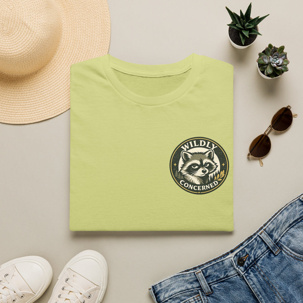 Wildly Concerned Small Brand Logo Tee