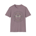 Dragonfly Light Above Mandala Tee