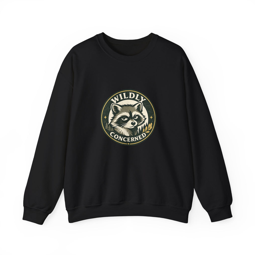 Wildly Concerned Brand Logo Crewneck Sweatshirt