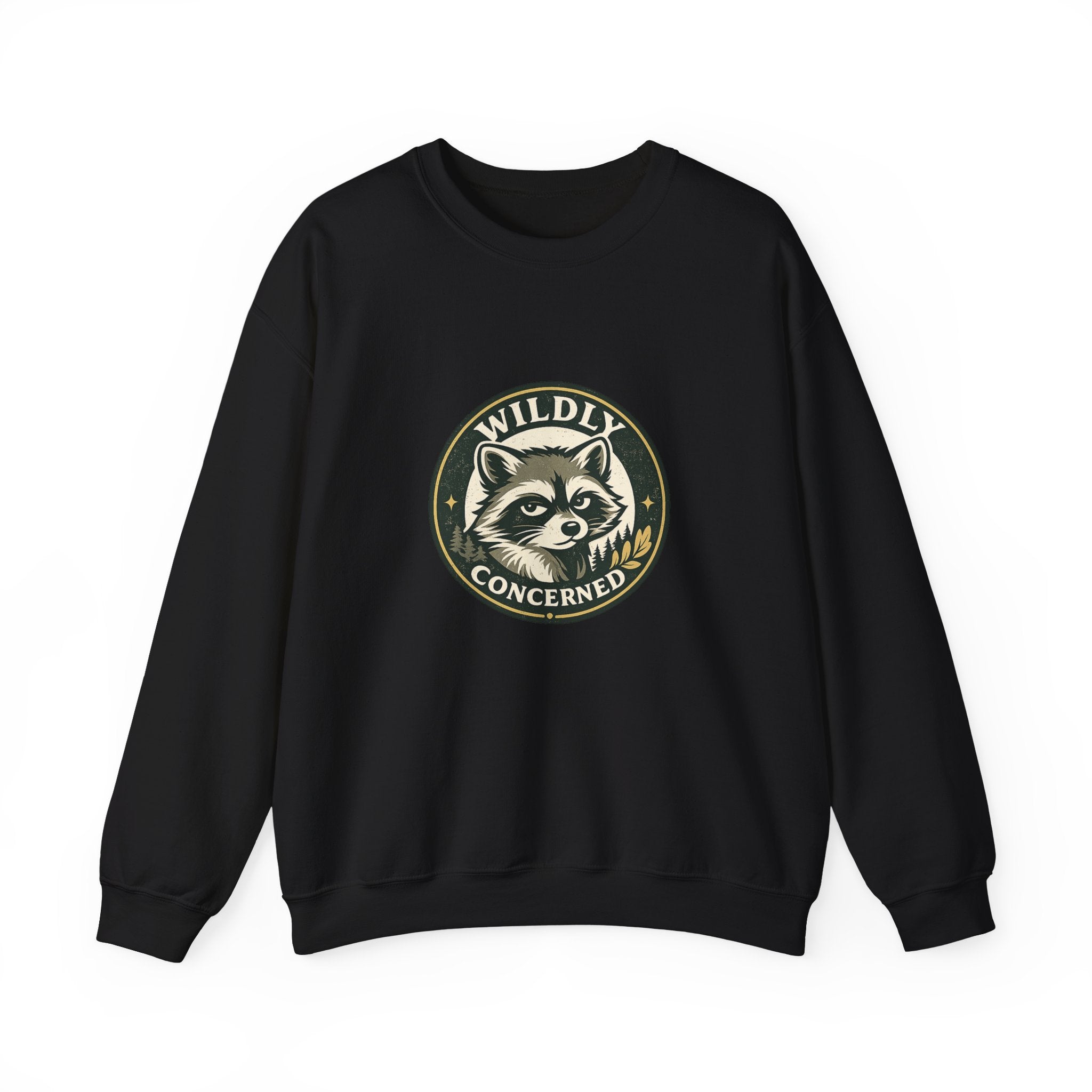 Wildly Concerned Brand Logo Crewneck Sweatshirt