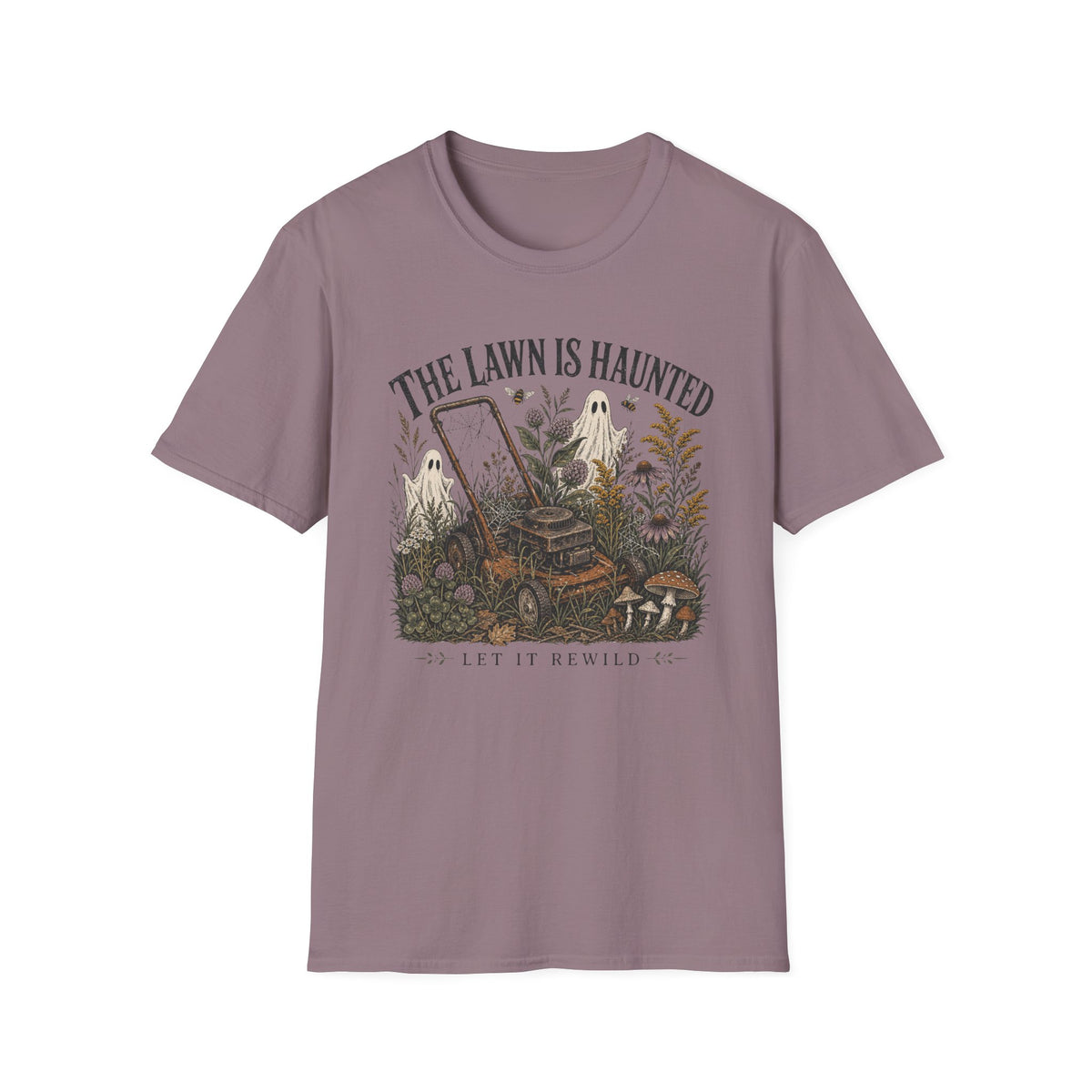 The Lawn Is Haunted Tee