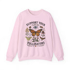 Support Your Local Pollinators Crewneck Sweatshirt