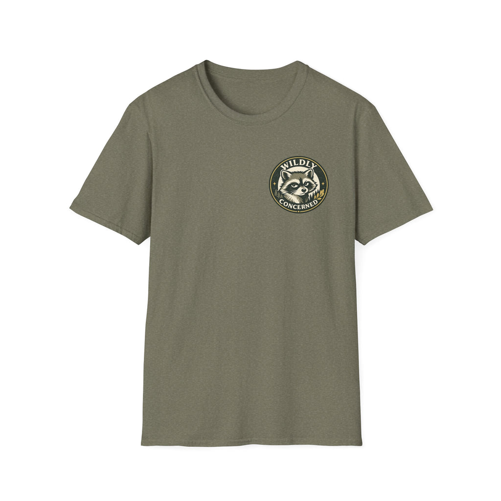 Wildly Concerned Small Brand Logo Tee