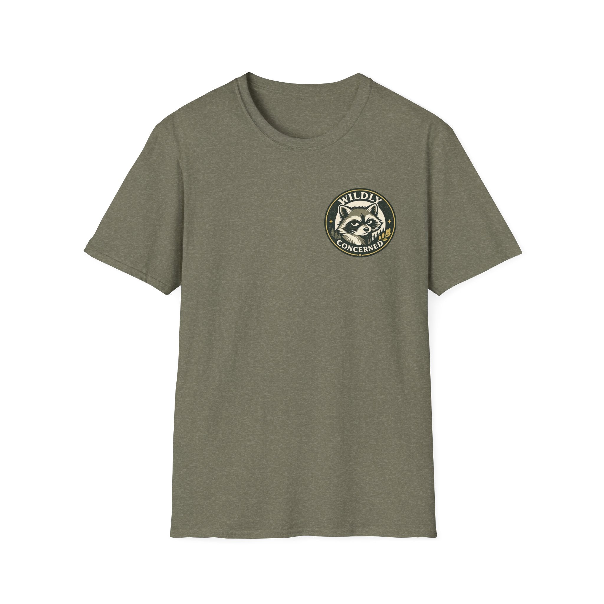 Wildly Concerned Small Brand Logo Tee