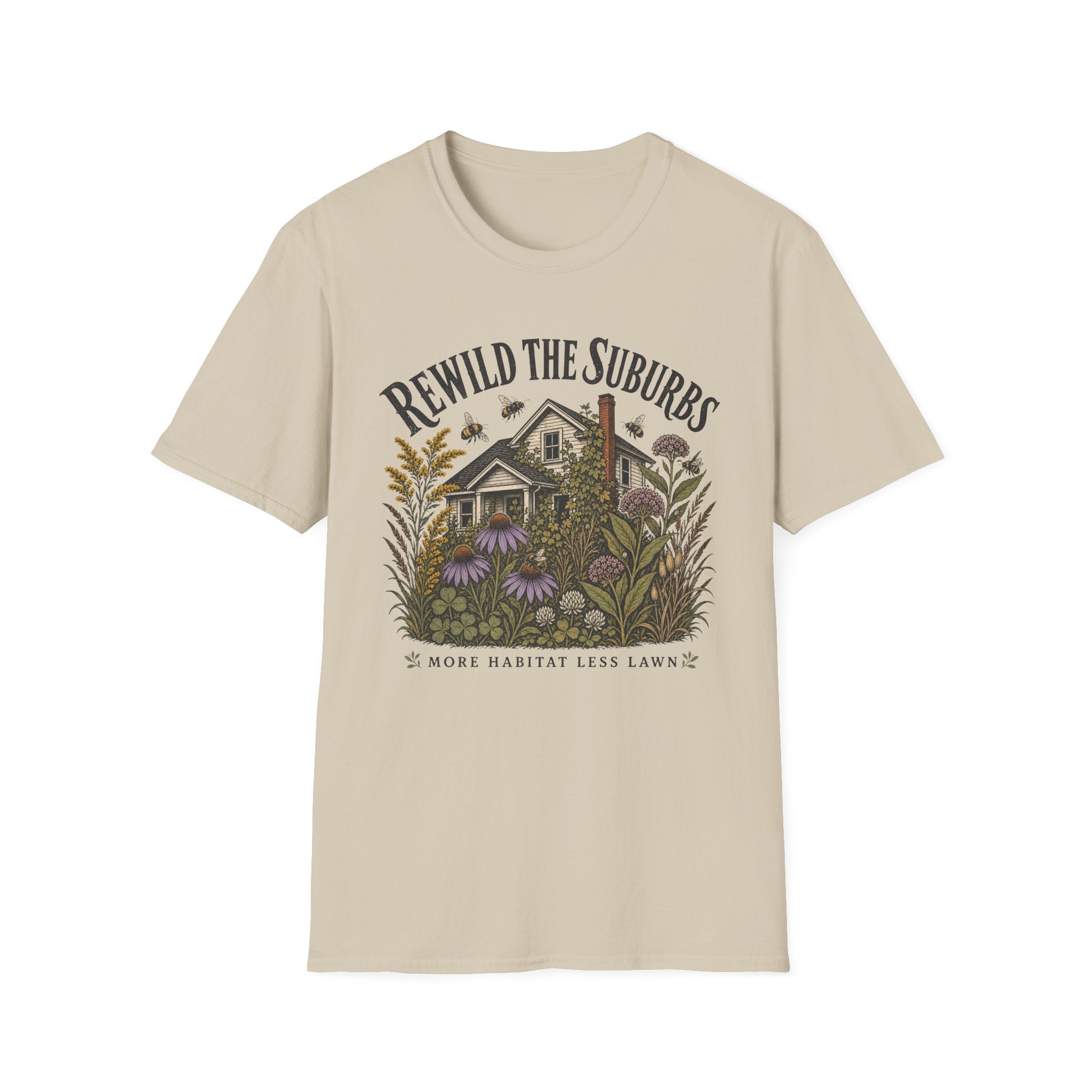 Rewild The Suburbs Tee