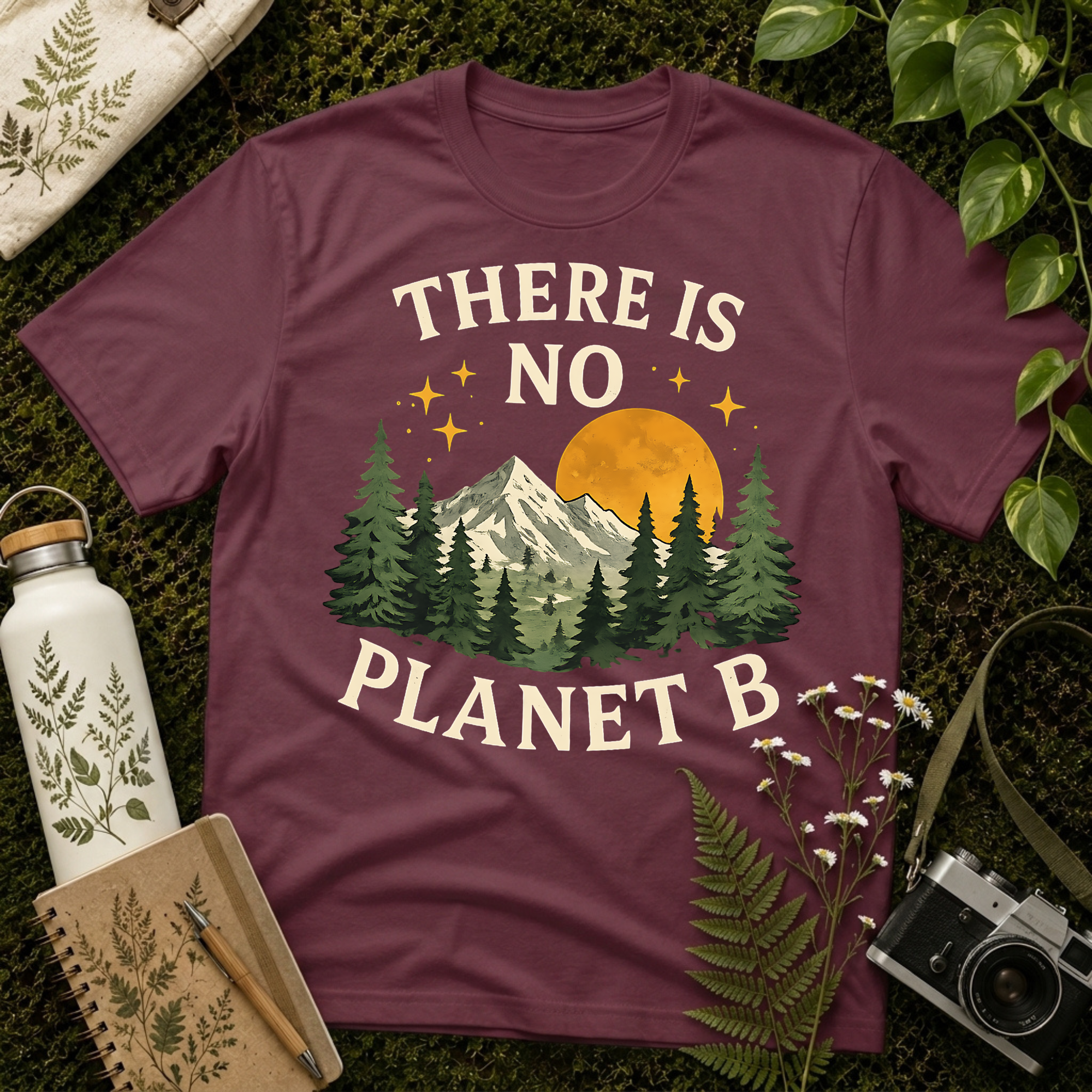 There Is No Planet B Stars Tee