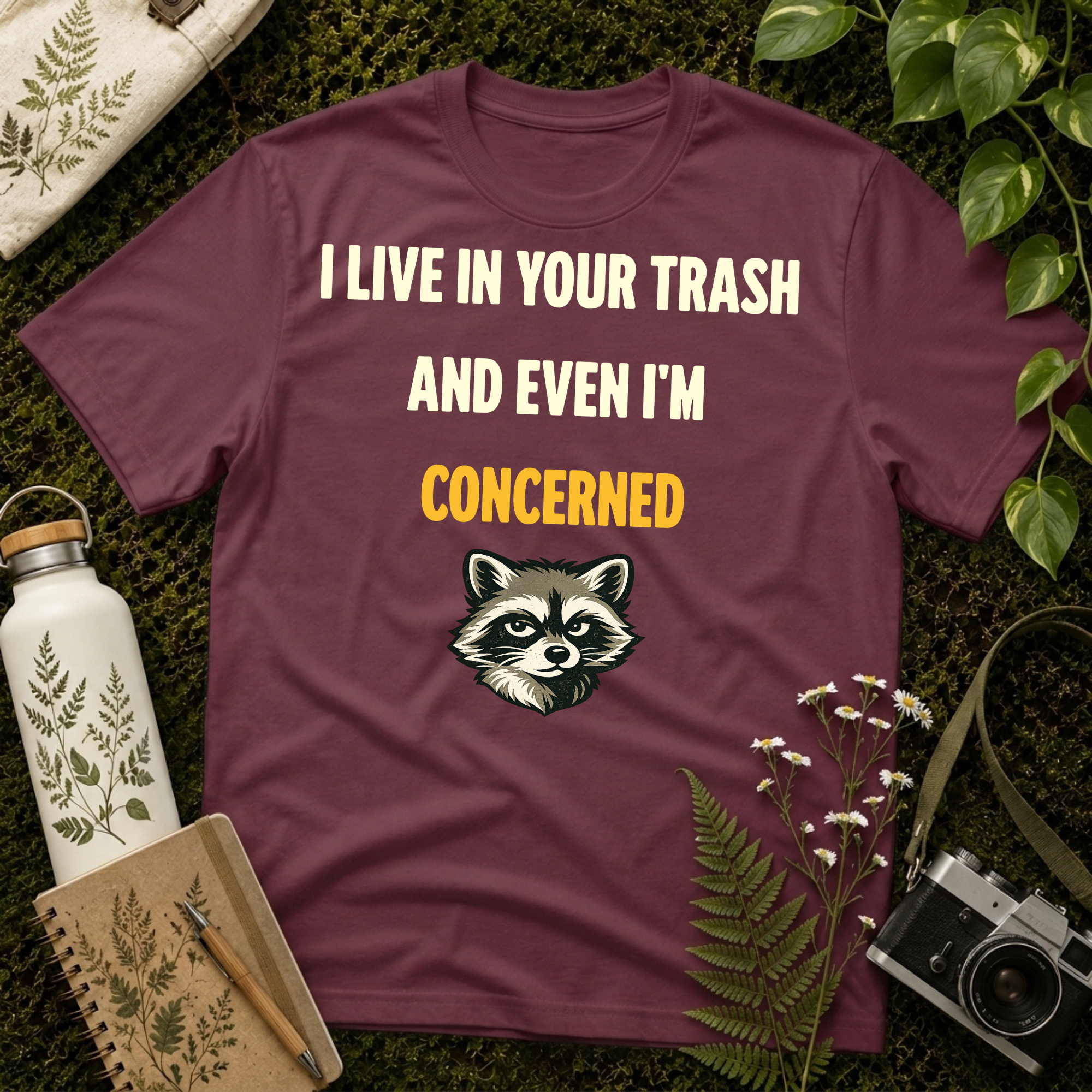 Even I'm Concerned Face Tee