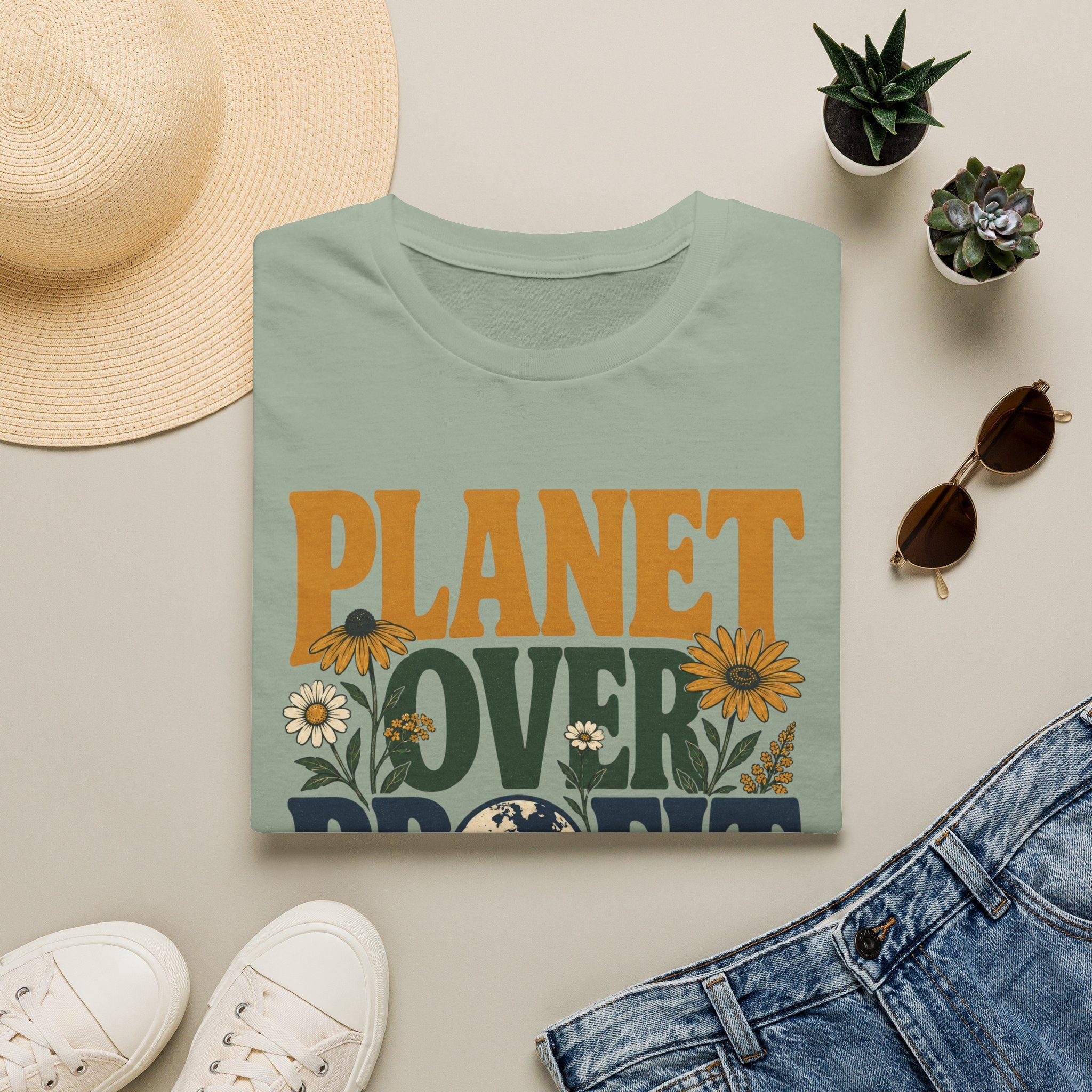 Planet Over Profit Tee