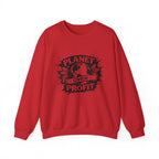 Planet Over Profit Splat Crewneck Sweatshirt