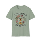 Little Wings Big Impact Flowers Tee