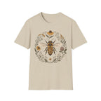 Bee Daisy Flower Circle Tee