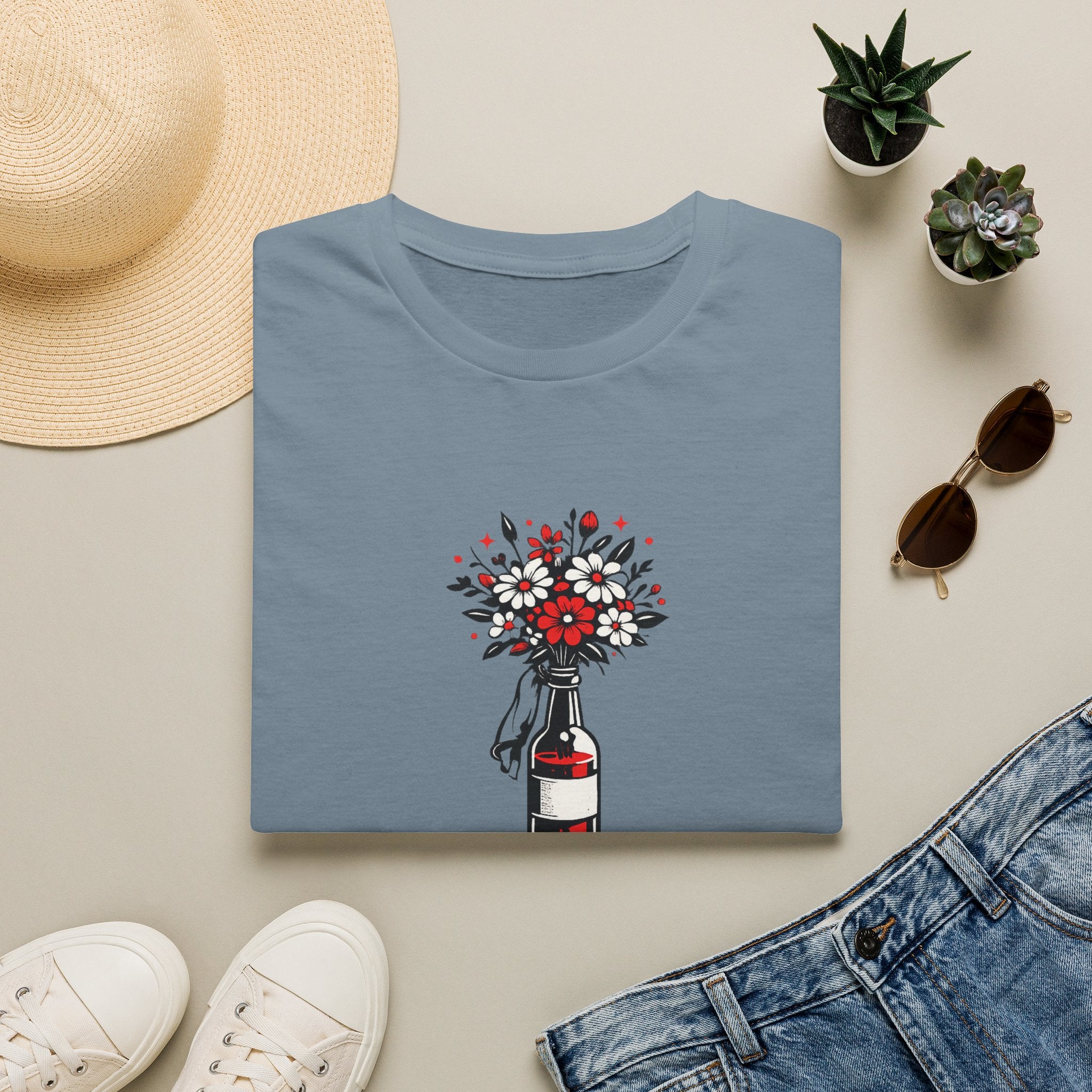 Burn the System Bottle Tee