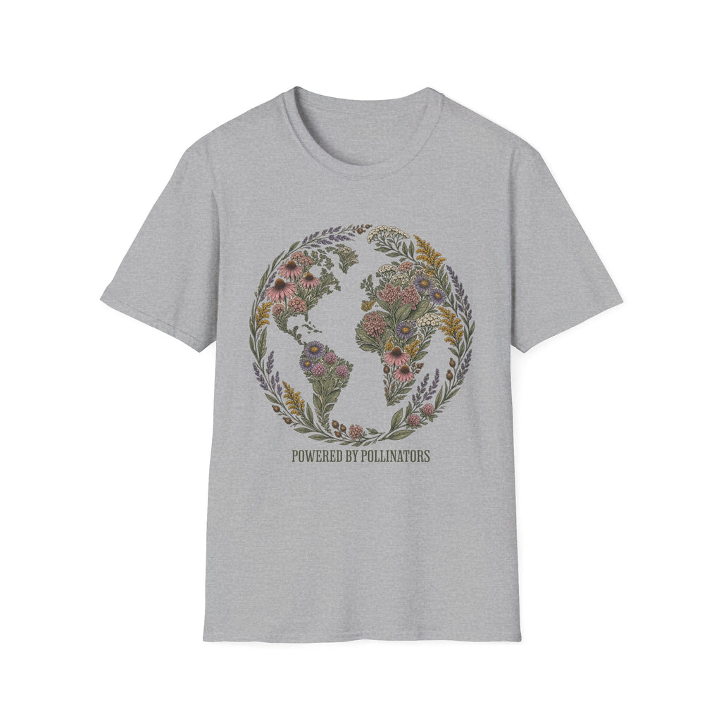 Powered By Pollinators 3 Tee