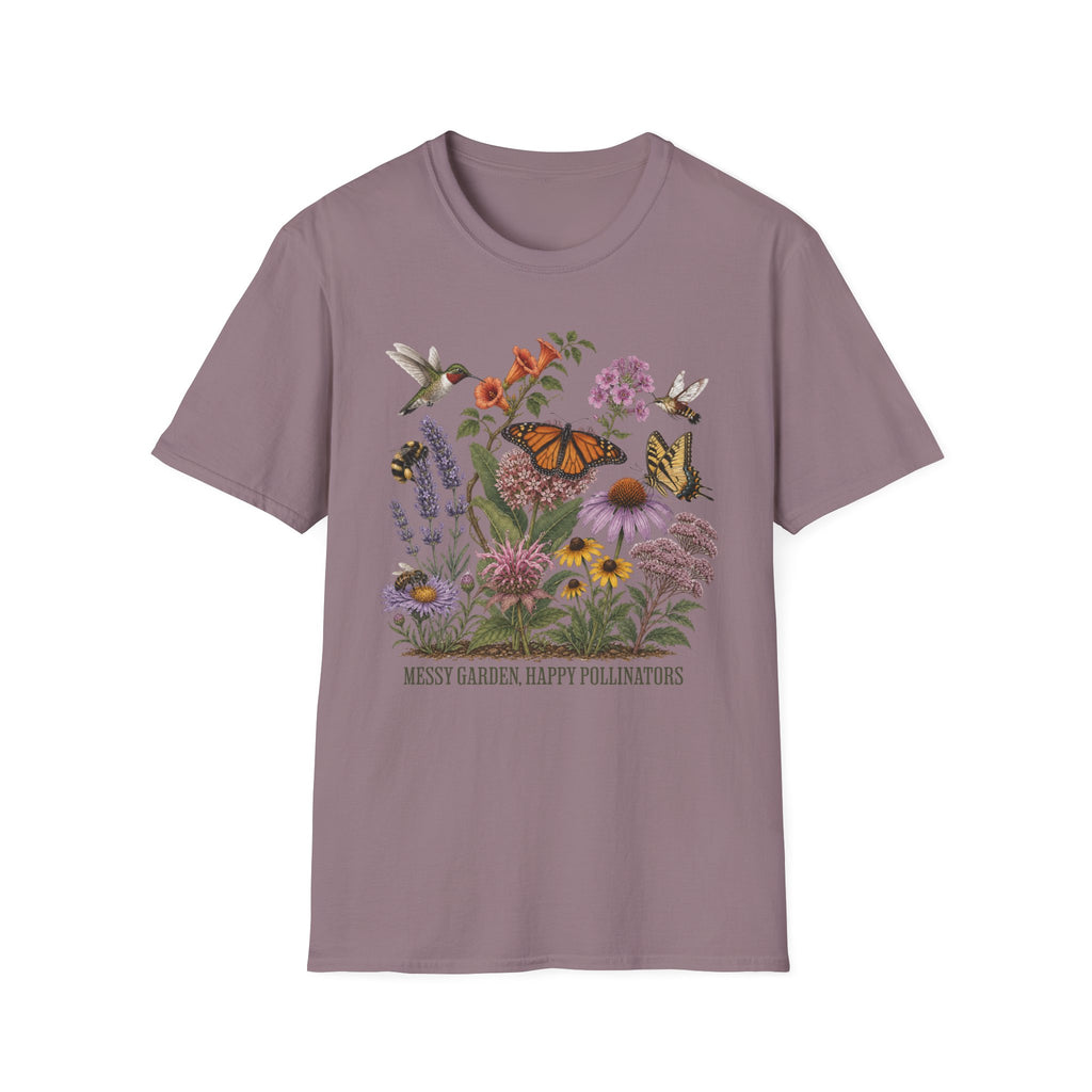 Messy Garden, Happy Pollinators 5 Tee