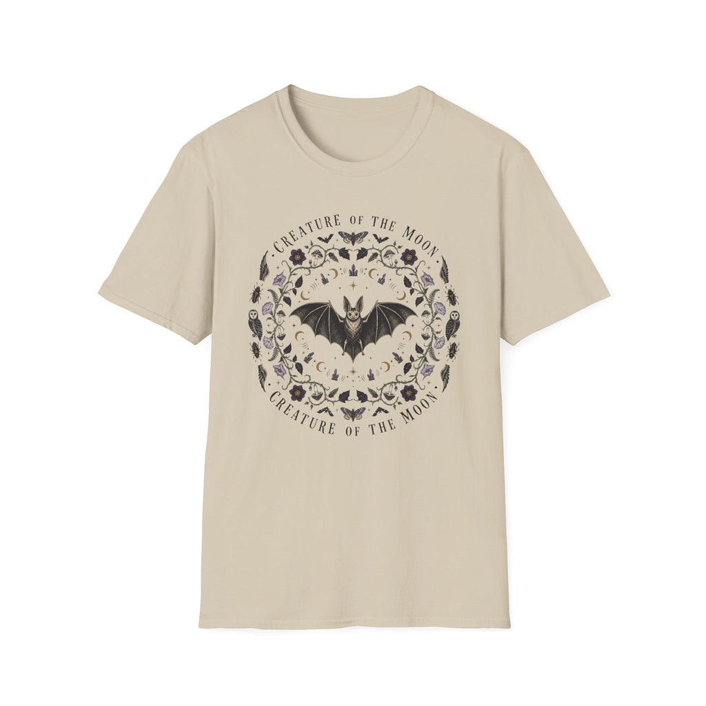 Creature Of The Moon Bat Mandala Tee