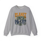 Planet Over Profit dollar sign Crewneck Sweatshirt