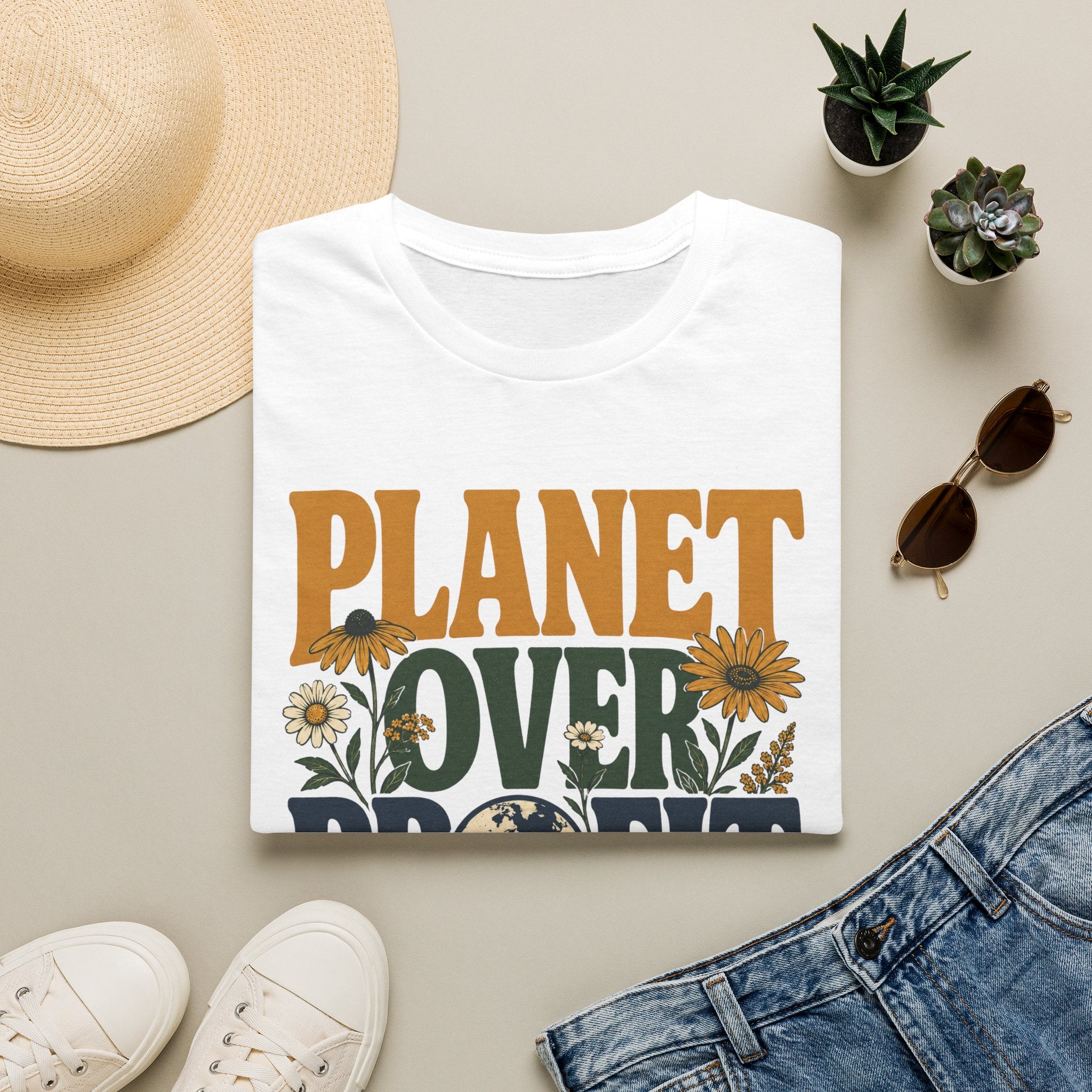 Planet Over Profit Tee