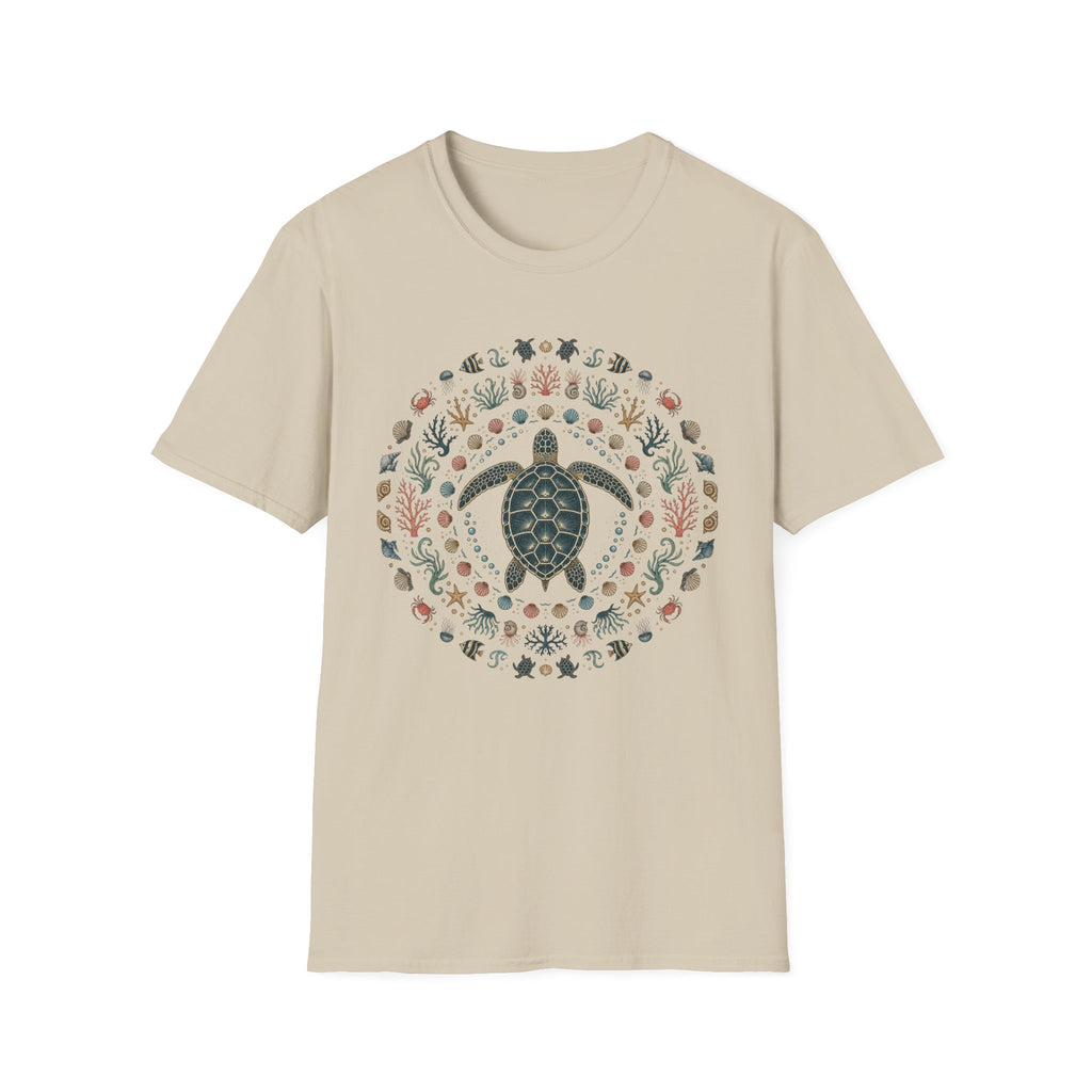 Sea Turtle Mandala Tee