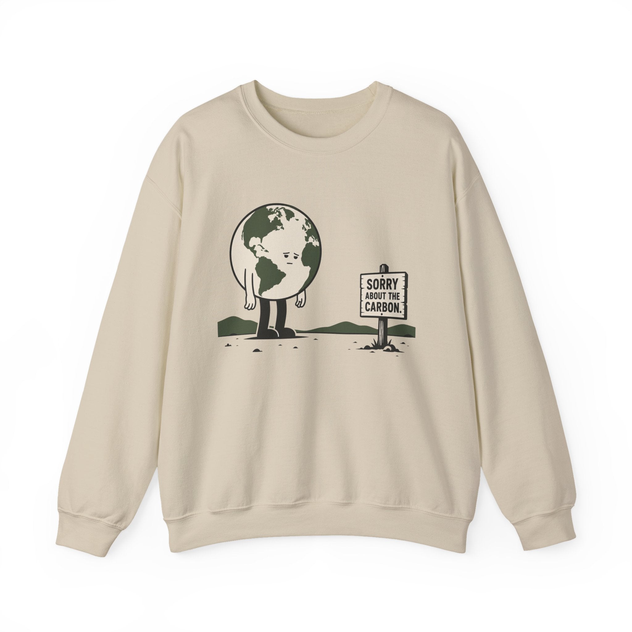 Sorry About The Carbon Crewneck Sweatshirt