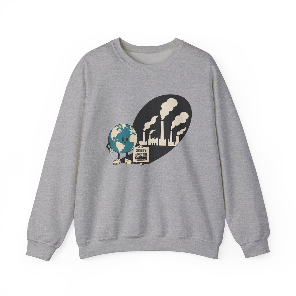 Sorry About The Carbon Shadow Crewneck Sweatshirt