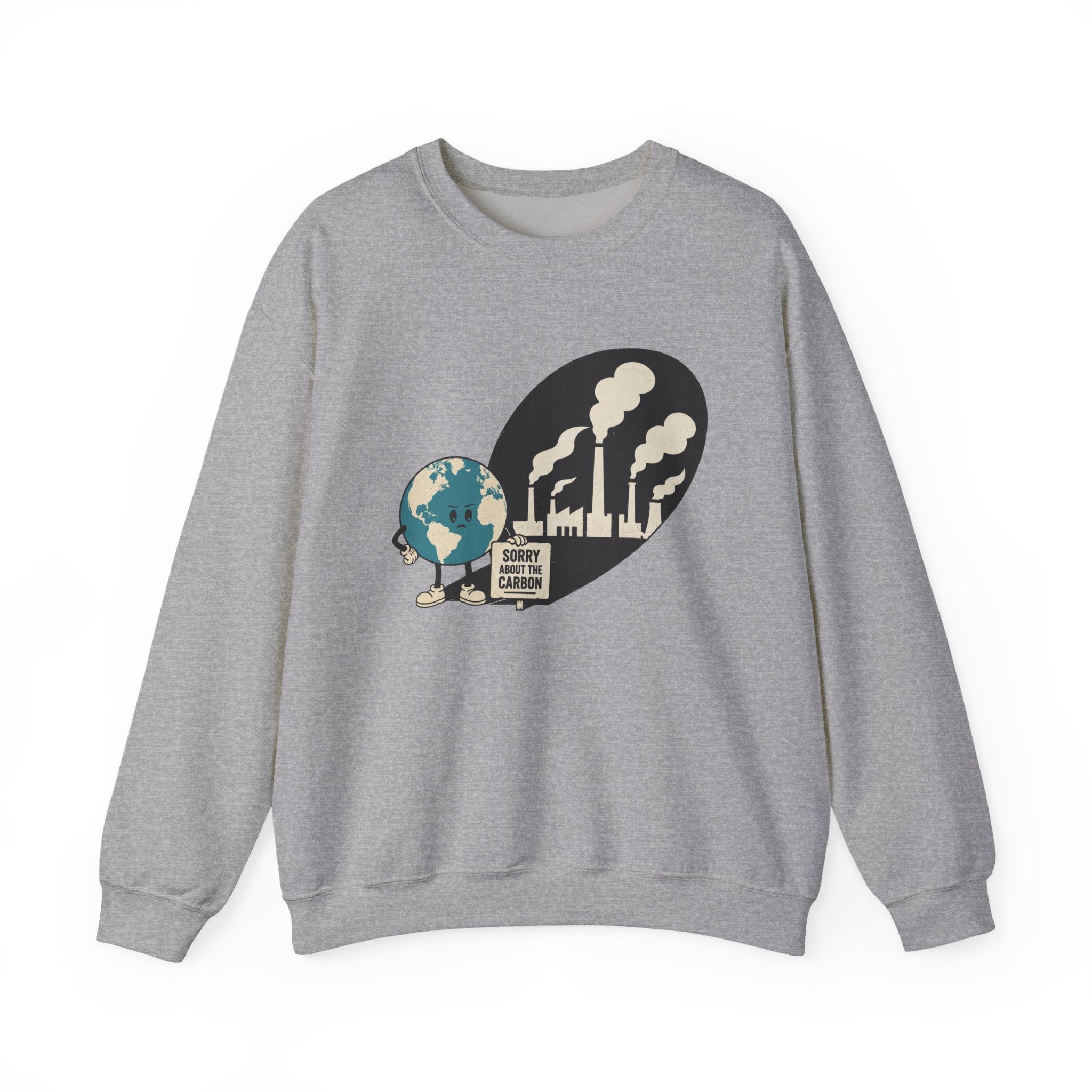Sorry About The Carbon Shadow Crewneck Sweatshirt