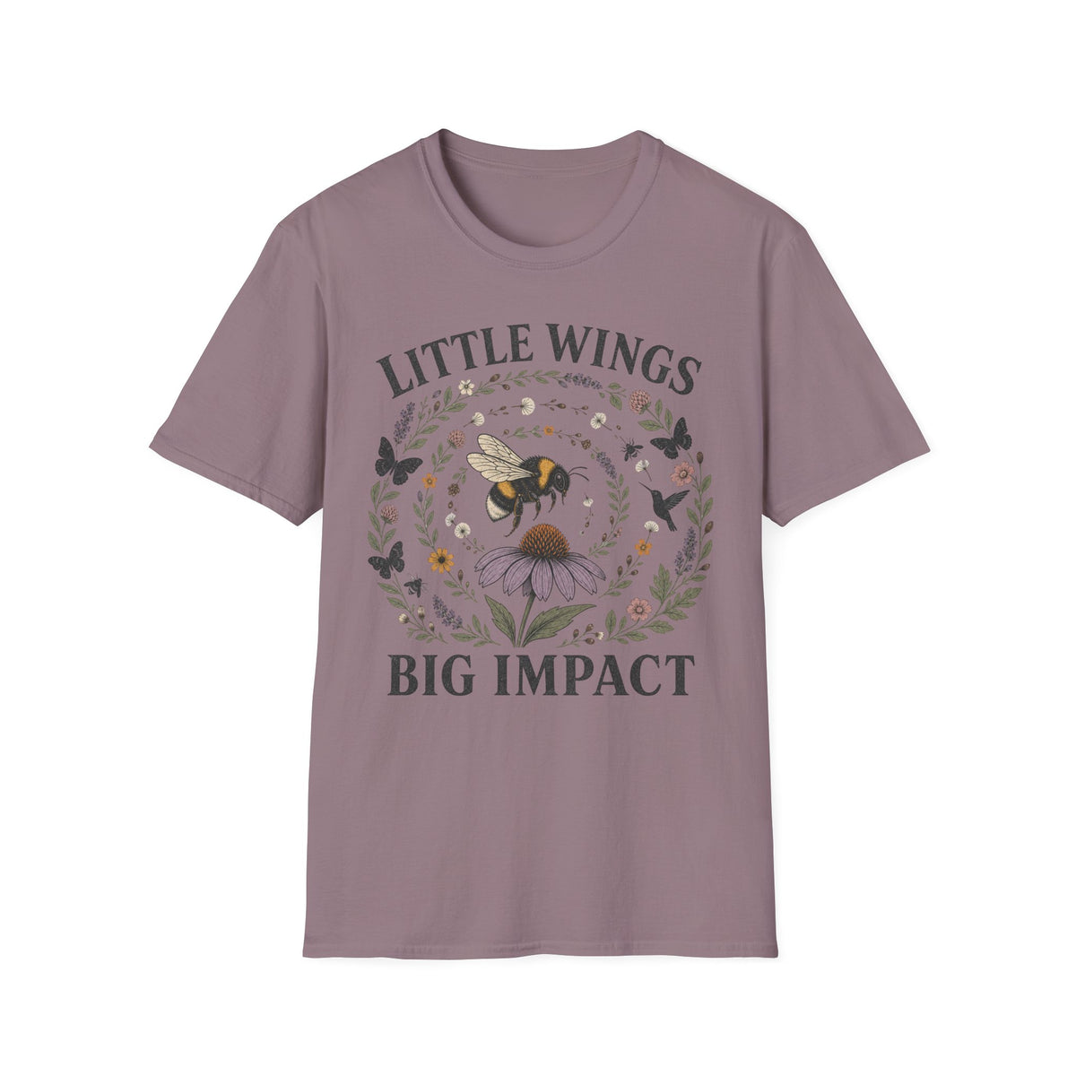Little Wings Big Impact Spiral Tee