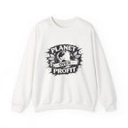 Planet Over Profit Splat Crewneck Sweatshirt