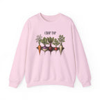 Crop Top Crewneck Sweatshirt
