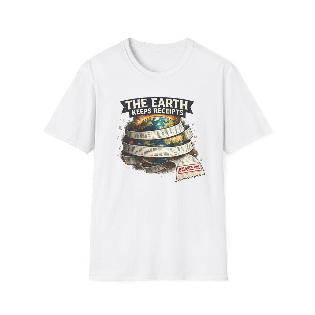 Earth Keeps Receipts Tee