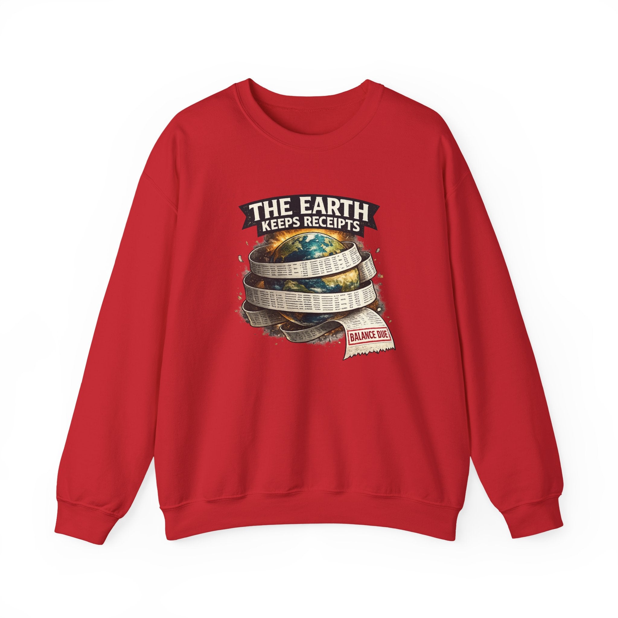 The Earth Keeps Receipts Crewneck Sweatshirt