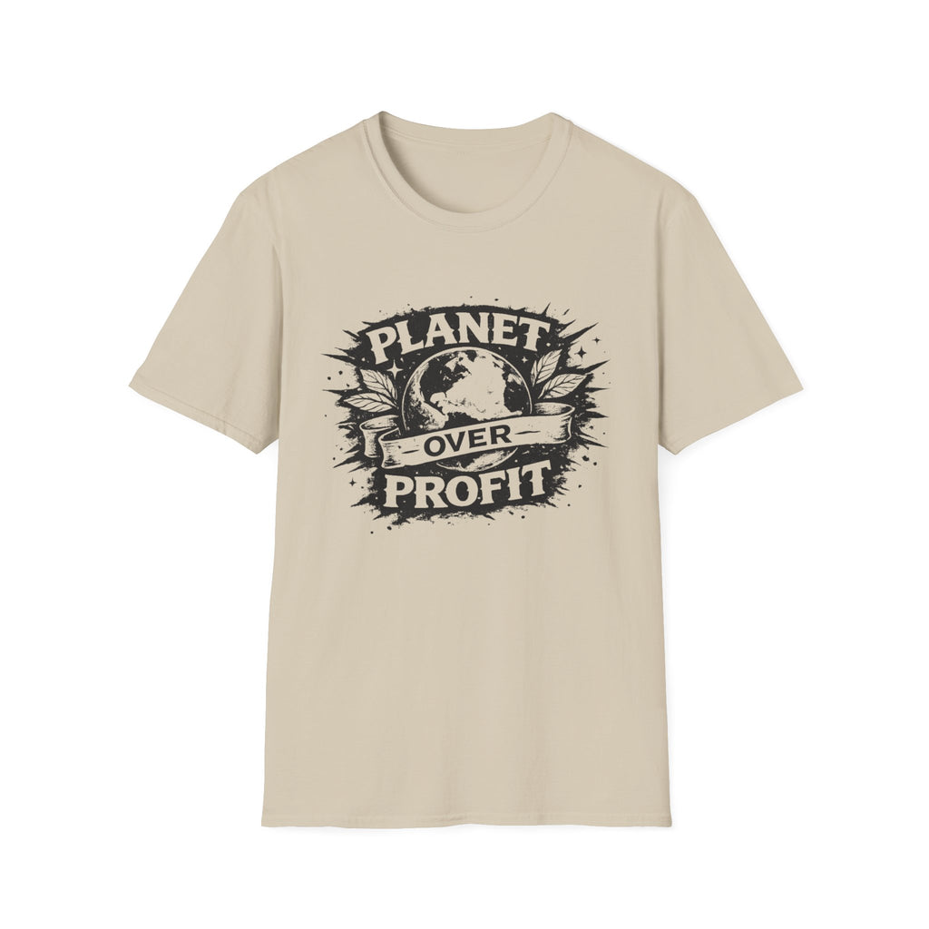Planet Over Profit Splat Tee