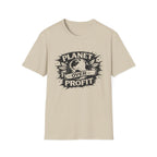 Planet Over Profit Splat Tee