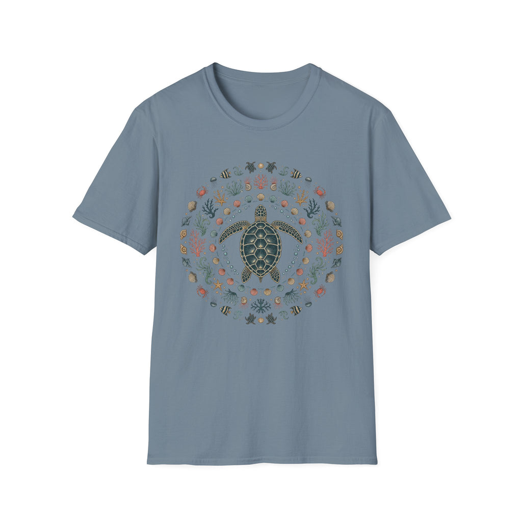 Sea Turtle Mandala Tee