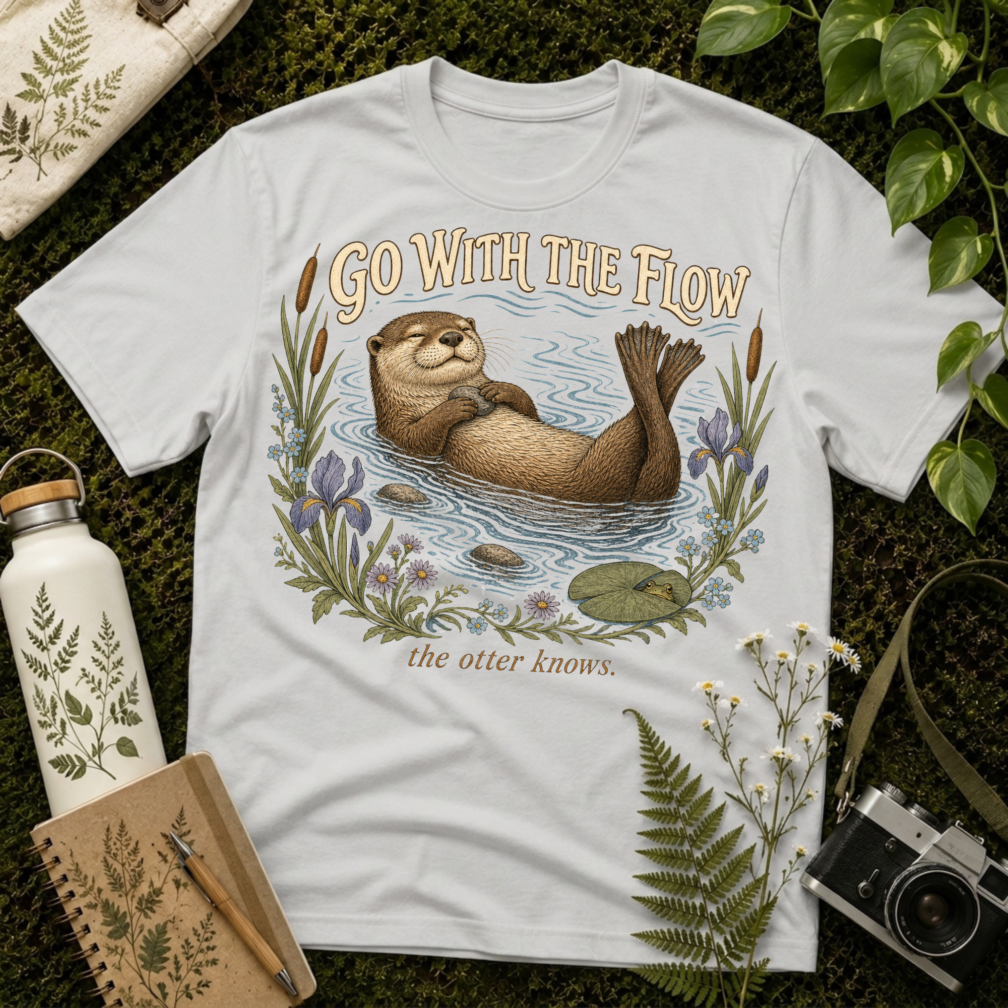 Go With The Flow Tee