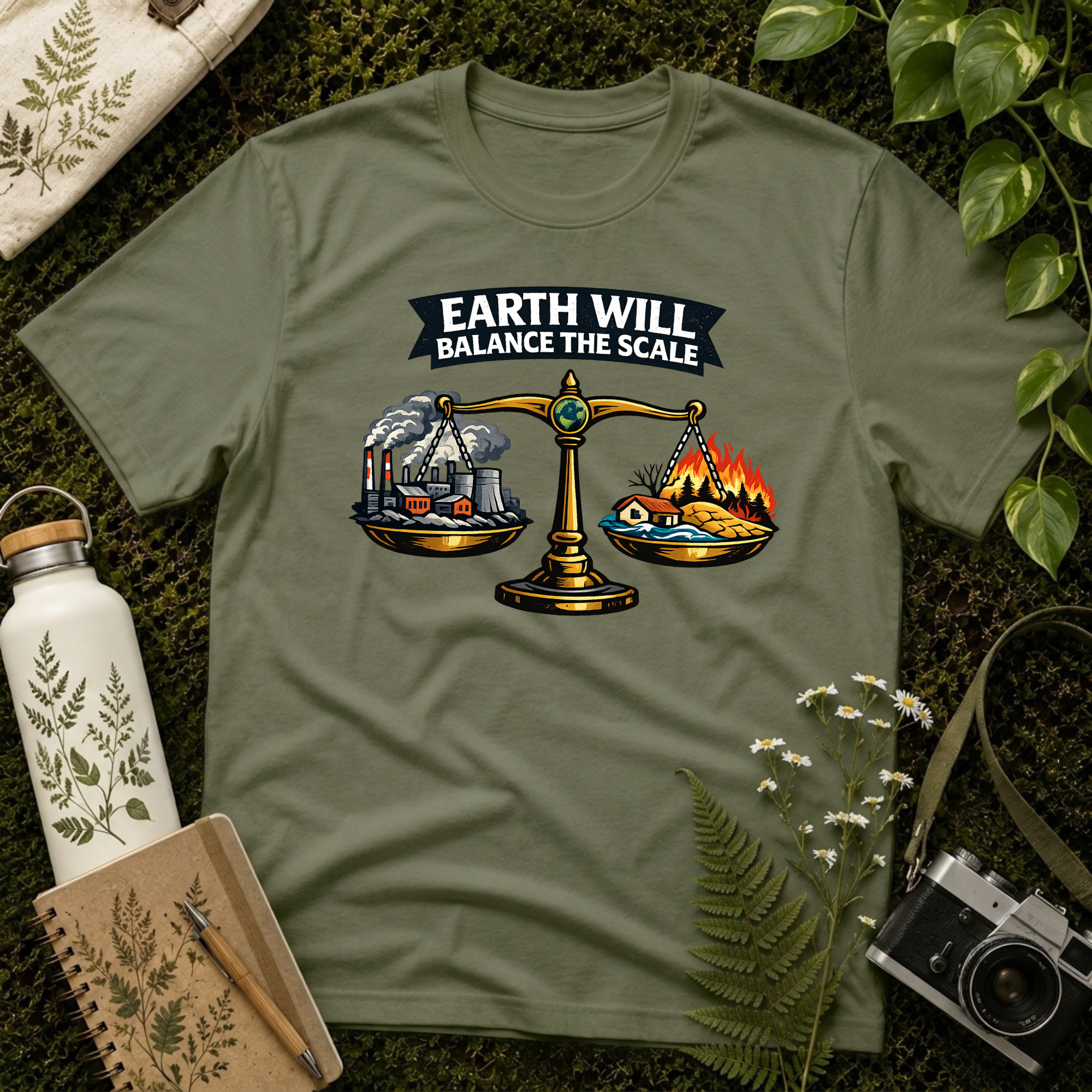 Earth Will Balance The Scale Tee
