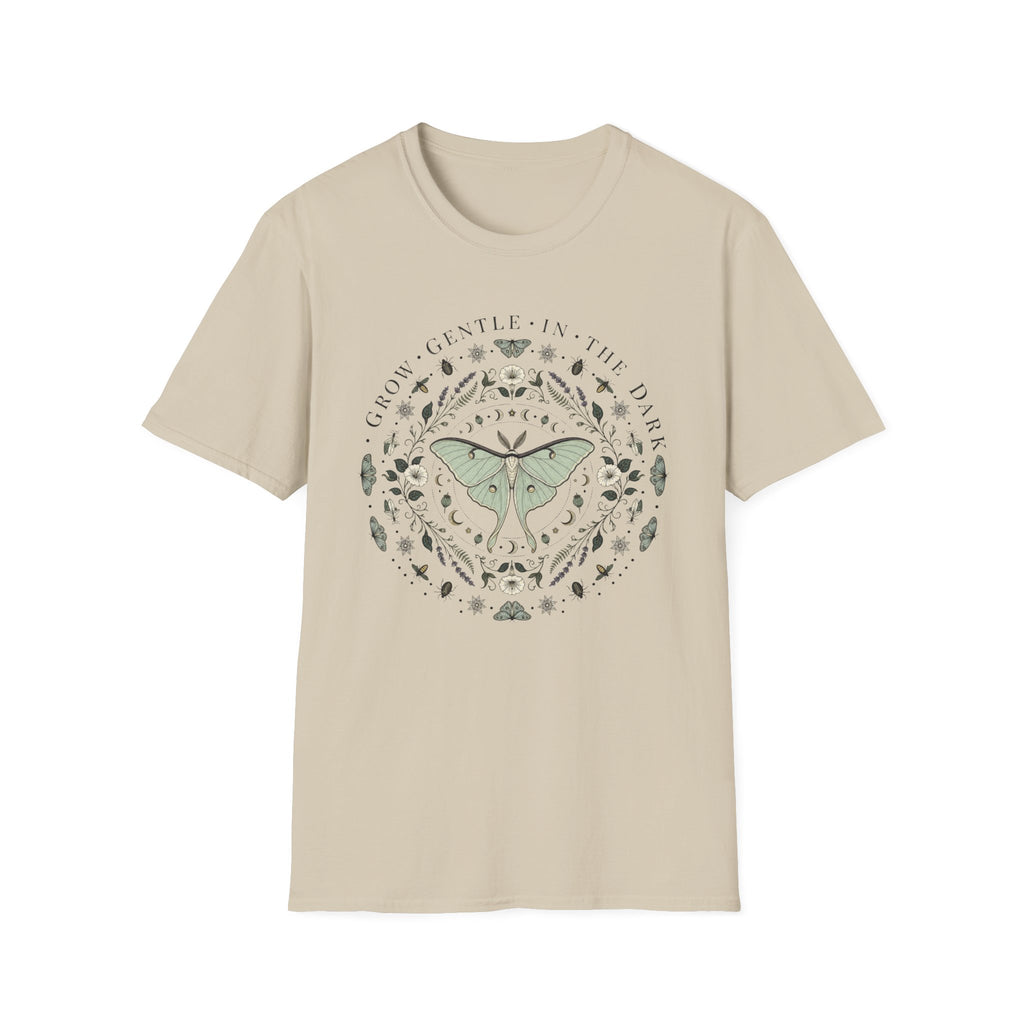 Moth Grow Gentle Mandala Tee