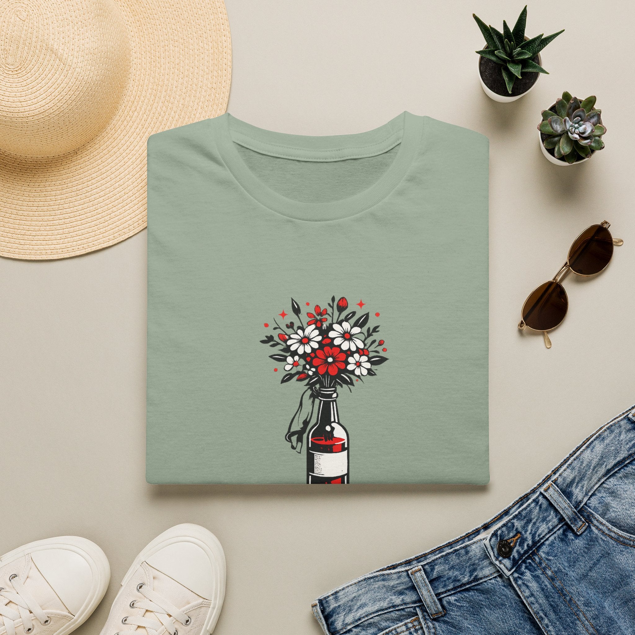 Burn the System Bottle Tee
