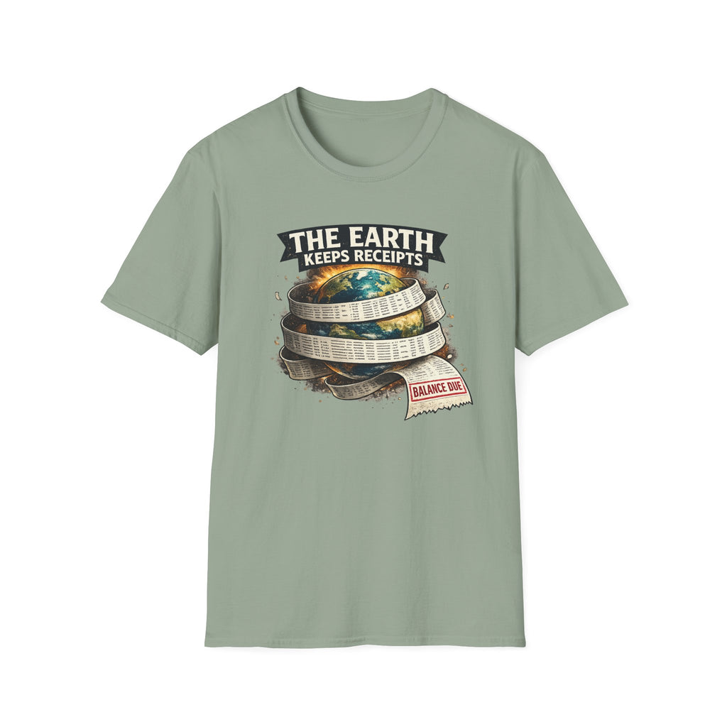 Earth Keeps Receipts Tee