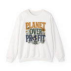 Planet Over Profit dollar sign Crewneck Sweatshirt
