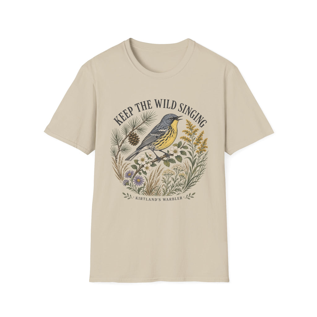 Kirtlands Warbler Singing Tee