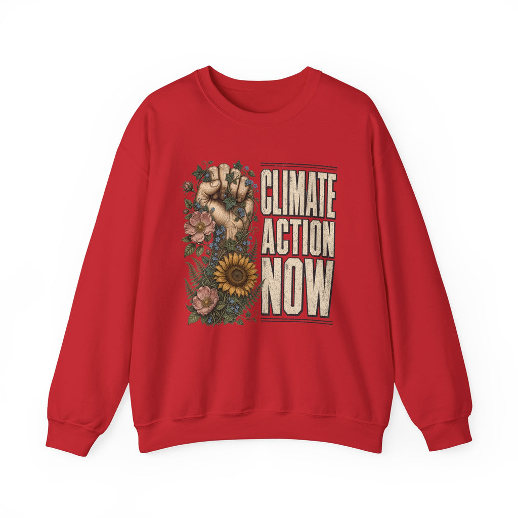 Climate Action Now Crewneck Sweatshirt