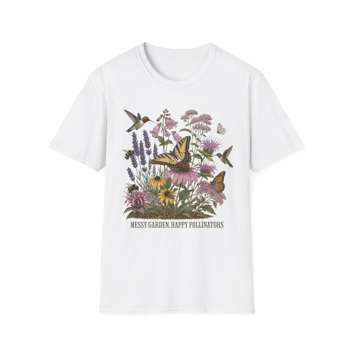 Messy Garden, Happy Pollinators Tee