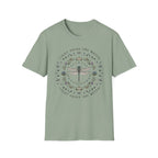 Dragonfly Light Above Mandala Tee