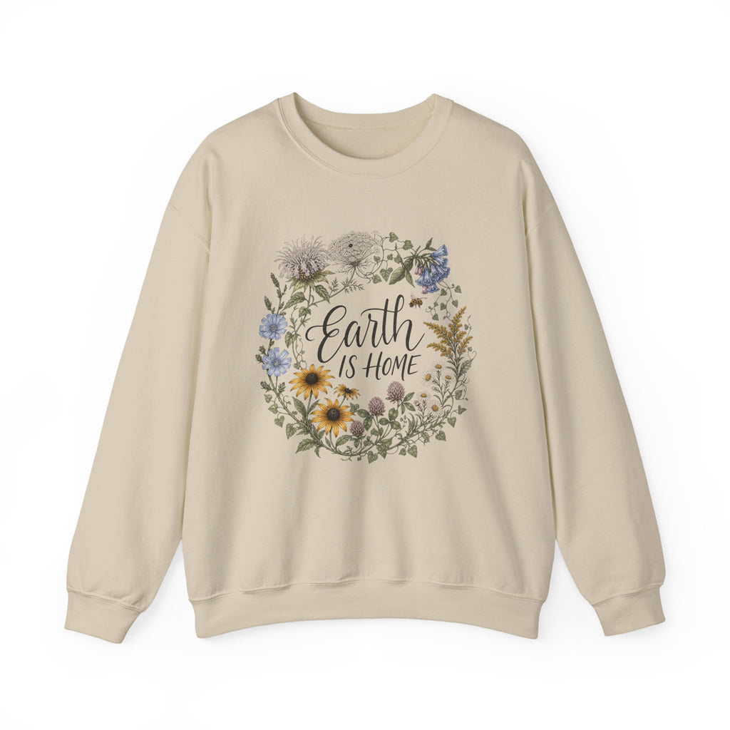 Earth Is Home Crewneck Sweatshirt