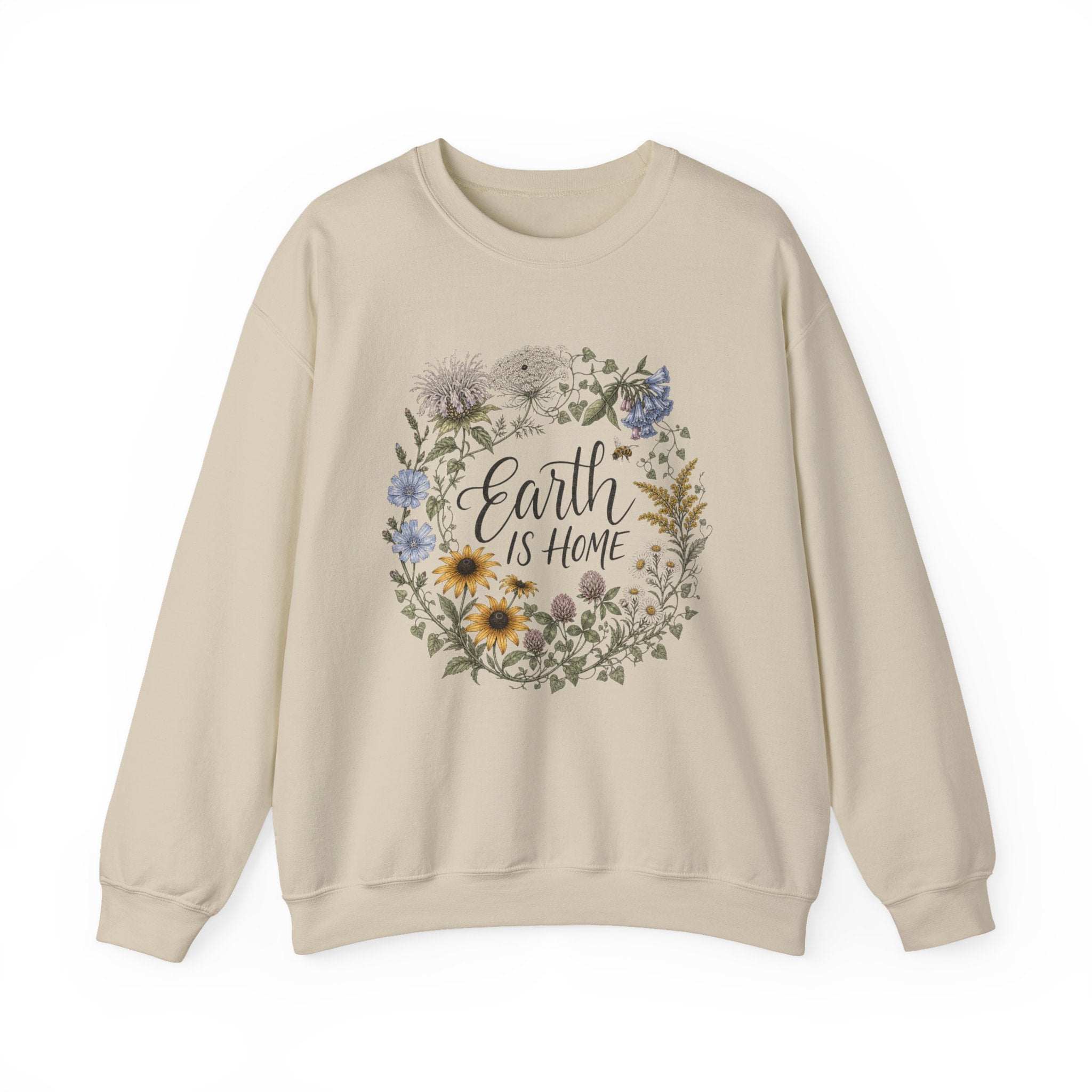 Earth Is Home Crewneck Sweatshirt