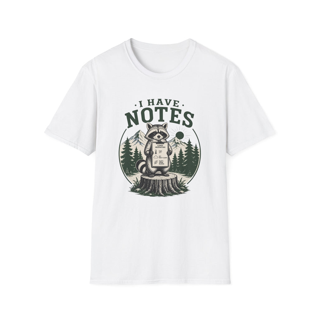 I Have Notes Stump Tee