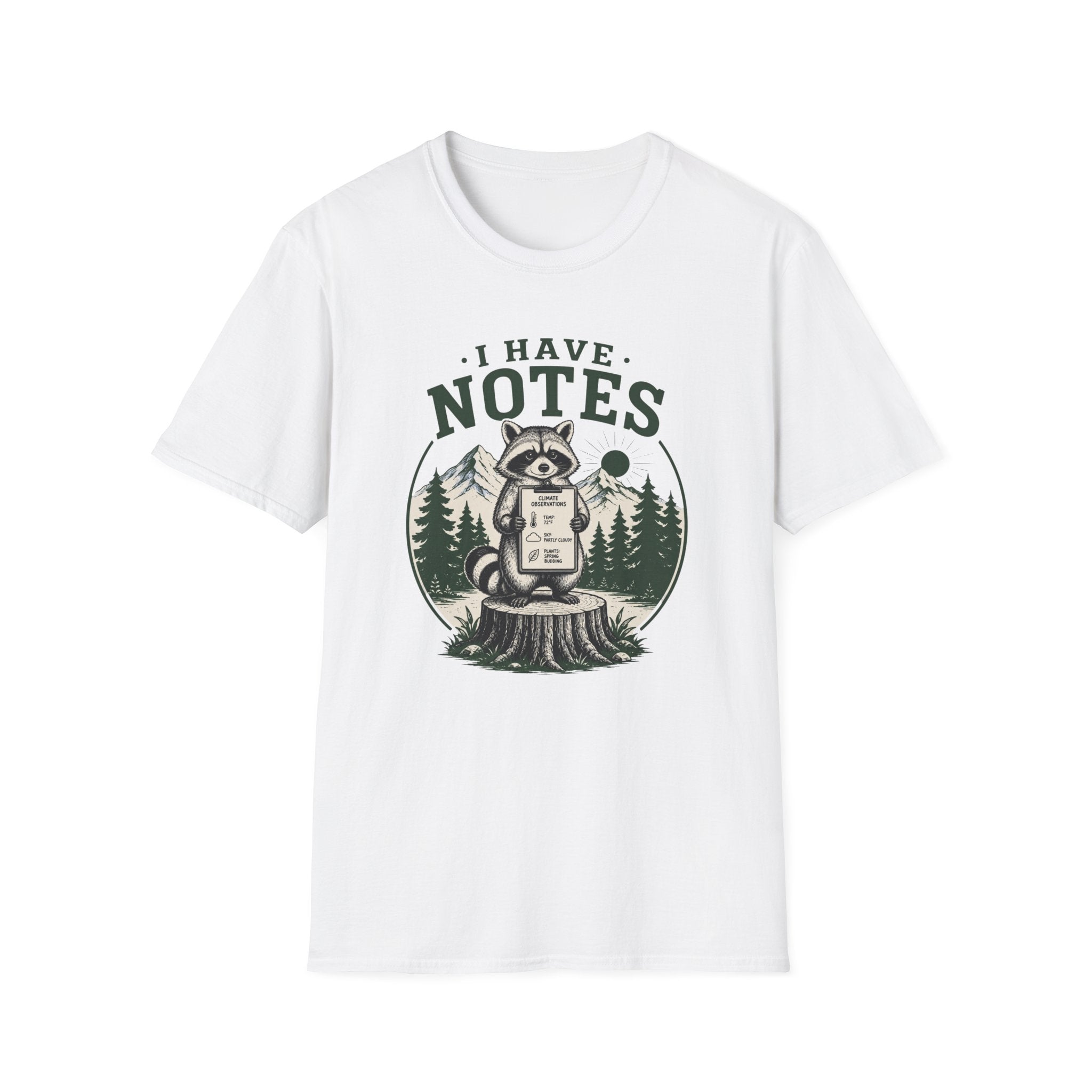 I Have Notes Stump Tee