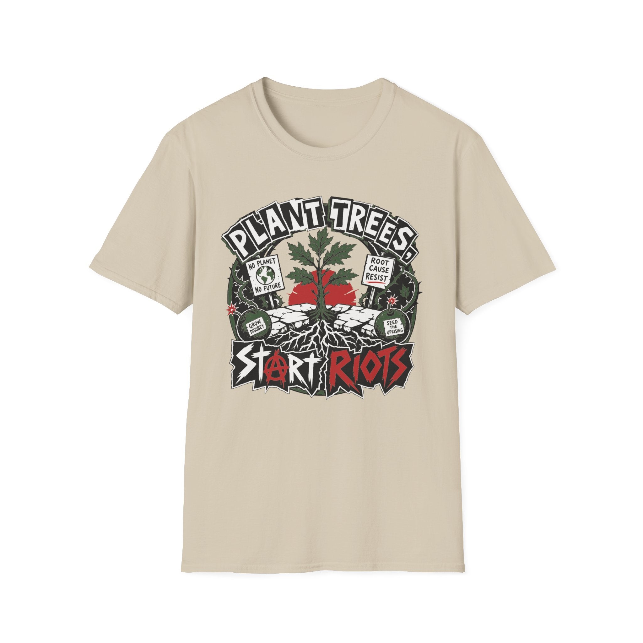 Plant Trees Start Riots Ransom Tee